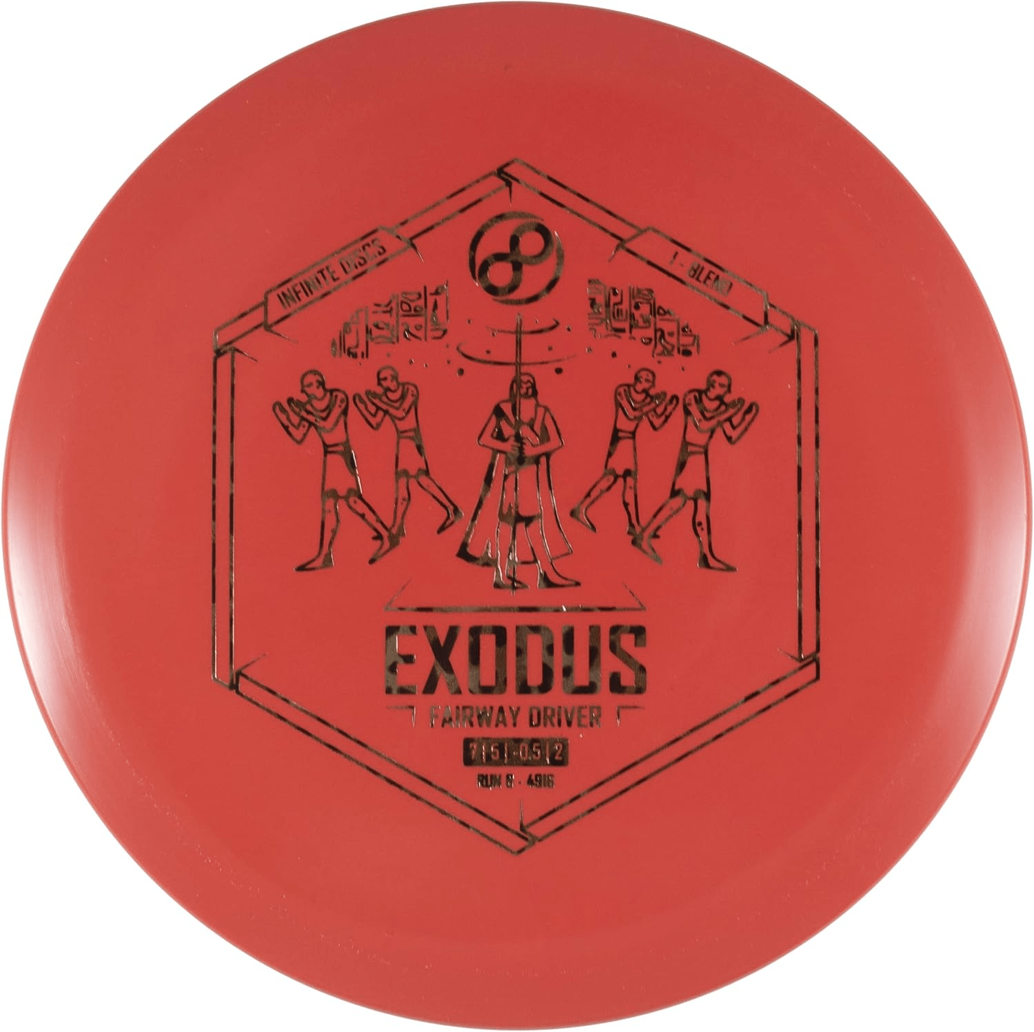 Red Exodus fairway driver disc